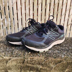 NEW BALANCE Sneakers Black Neon Green 840 V5 RUNNING Shoes Mens Size 11